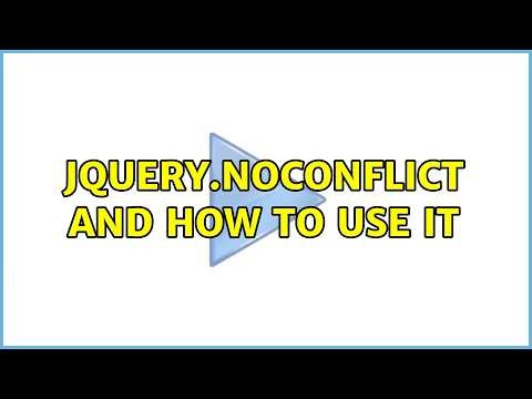 jQuery.noConflict and how to use it (2 Solutions!!)