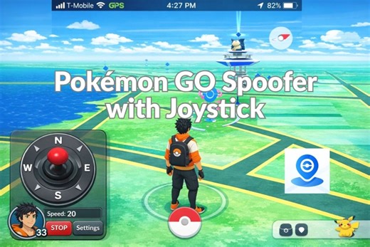 Free Pokémon GO Spoofer with Joystick (iOS & Android)