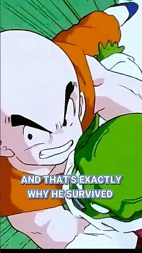 Krillin vs Dodoria: How He Survived When He Shouldn’t Have 🫡 #dbz #krillin #gohan