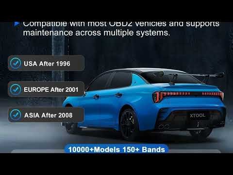 🧠 Diagnose Like a Pro! XTOOL D7S Scanner with ECU Coding & 36+ Resets 🚗🔧