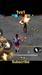 1vs1 Headshot Gameplay FF 🔥 CG Gamer FF #freefire #shortvideos