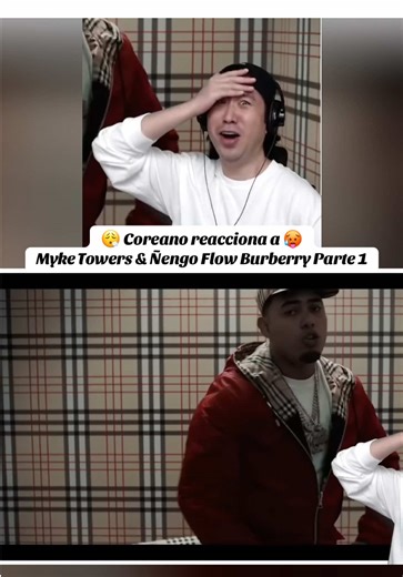 😮‍💨 Coreano reacciona a 🥵 Myke Towers & Ñengo Flow Burberry Parte 1 #coreanoloco #myketowers #ñengoflow #burberry #fyp
