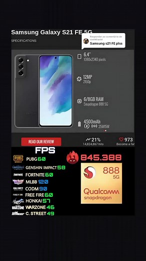 Samsung Galaxy S21 FE Review for Gaming and Features