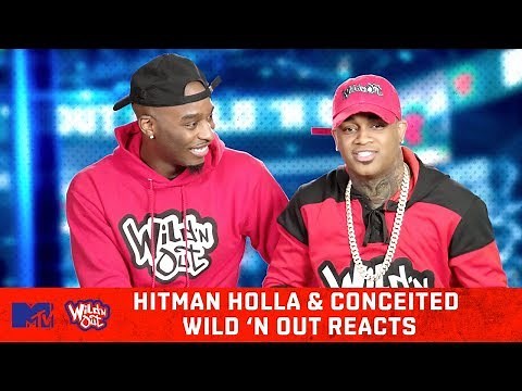 Hitman Holla & Conceited Judge Their Wild ‘N Out Auditions 😂 | Wild ‘N Out Reacts | MTV