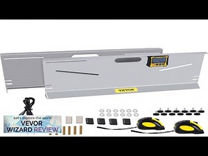 VEVOR Wheel Alignment Tool 6 Probes Toe Plates LED Toe Alignment Plates Review