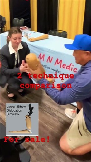 Elbow Dislocation : 2 Reduction Techniques comparison! #athletictraining