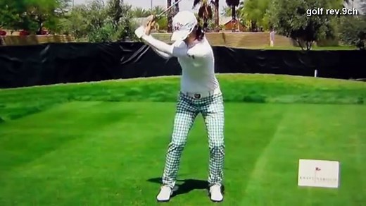 【チェナヨン】Na Yeon Choi アイアンショット,���イング解析,Iron swing