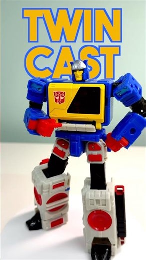 Twincast is BETTER than Blaster! Don’t @ me! #transformers #autobots #actionfigures