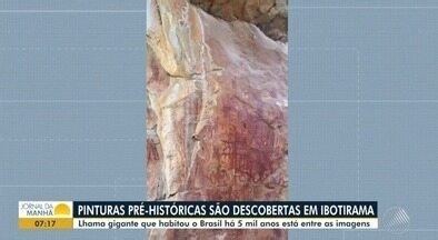 Pinturas rupestres são identificadas em sítio arqueológico no oeste da Bahia