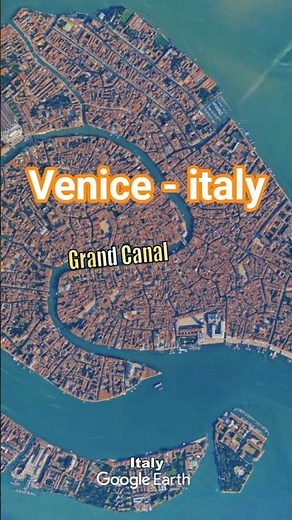 "Venice Italy Like You've Never Seen Before! Aerial Flyover 🇮🇹" #venice #italy #travel #above
