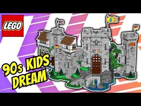 LEGO Lion Knights' Castle 10305 | Speed Build