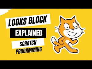 3.Looks Block Explained in Scratch Programming - Scratch 3.2 Tutorials in Urdu/Hindi .