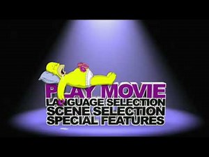The Simpsons Movie 2007 DVD Menu