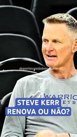 WARRIORS DEVE RENOVAR COM O TÉCNICO STEVE KERR? #shorts