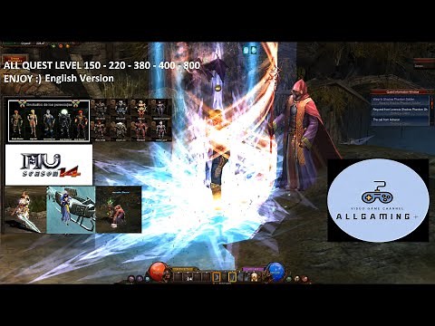MUONLINE - ALL QUEST 1 TO 800 LVL TUTORIAL - ENGLISH