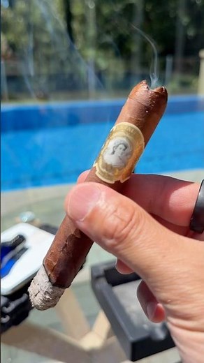 ASMR La Palina Goldie Prominente #cigarasmr #shorts