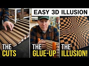 This Illusion End Grain Cutting Board Looks Insanely Hard — It’s Not