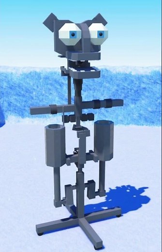 Self Performing Animatronic Endoskeleton in Plane Crazy | Roblox