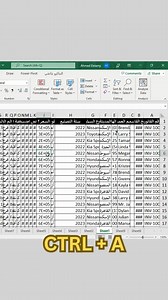 1.4M views · 15K reactions | اختصارة مهمة علي الاكسل #tutorials #Excel #exceltips #محاسبة #excel #microsoft #اكسيل #اوفيس #اكسل #تحليل_بيانات #office2021 #إكسل #exceltricks | المحاسب الشاطر | Facebook