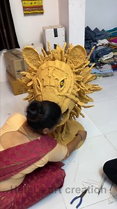 51K views · 331 reactions | Cardboard Lion making | Hetal's Art - Creation | Facebook
