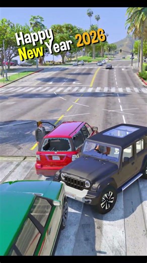 GTA V : THAR WALA ( FRANKLIN ) SE PANGA 😈😡HAPPY NEW YEARS 2026 #tranding #2026 #new