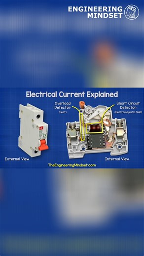 Circuit Breaker Intro #engineering #electricity #engineer #CircuitBreaker | The Engineering Mindset