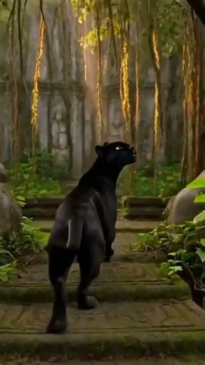 I’m a Black Panther in the Jungle… I Found a Giant Stone Door