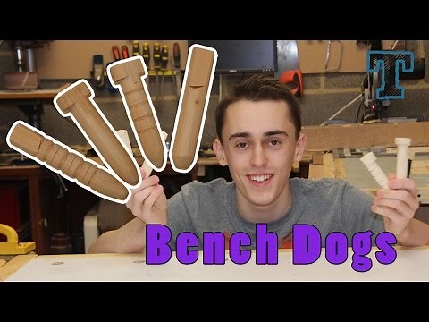 Homemade Round Bench Dogs