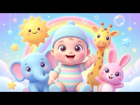 🎵 English Rhymes for Babies 👶 | Cute 3D Cartoon Song | Fun Learning Music