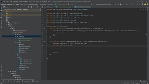 Add CUSTOM COMMANDS to Minecraft 1.16.5 ｜ Forge 1.16.5 Modding #25-299+140