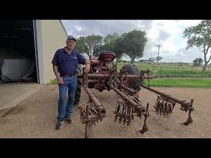 Cultivating corn with a Farmall Super C and Lilliston cultivator (4/23)
