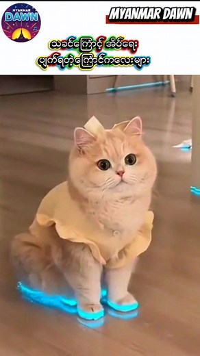 212K views · 6.5K reactions | ကြောင်လေးတွေကို တက်နင်းမိလို့ ကြောင်လေးတွေမှာ LEDမီးတပ်လိုက်တဲ့နောက်မှတော့ ...  After stepping on his cats by accident, he attached LED lights to them so he’d never hurt them again. #CatLover #SmartIdea #FunnyLife #fblifestyle #Pets | Myanmar Dawn - မြန်မာ့ ရောင်နီ | Facebook
