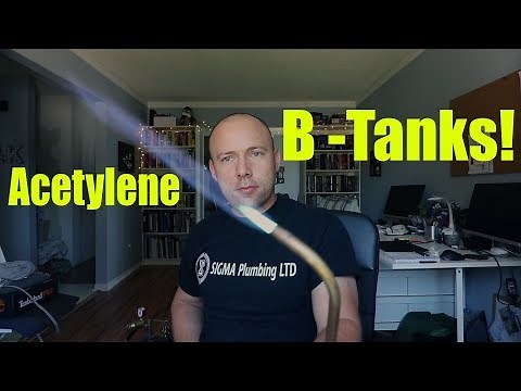 Plumbing Apprentice Tools: Acetylene B Tanks/Torch