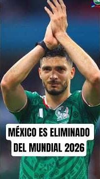 Mexico's World Cup 2026 run comes to an end 🇲🇽❤️ #mexiconnationalteam #worldcup2026 #england