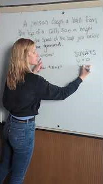 Solving Using SUVAT Equations | A Level Physics