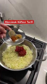 Tam Ölçülü Mercimek Köftesi Tarifi #mercimekköftesi #kolaytarifler #tarif #keşfet