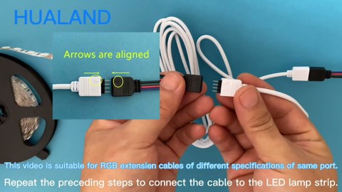 4pcs/Pack White 3m/9.84 ft 4 Pins RGB Extension Cable LED Strip Connector Extension Cable Cord for SMD 5050 3528 2835 RGB LED Light Strip，RGB 4 pin Cable，led Wire Extension