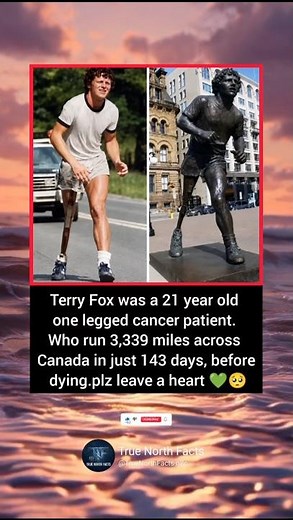 3,339 Miles on One Leg: The Heroic Story of Terry Fox 🇨🇦💔