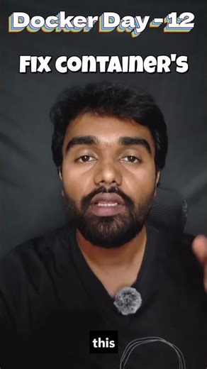 Day 12 — Master Docker Logs Like a Pro! | #docker #devopsengineering