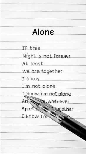 Alone (Lyrics) - Alan Walker #lyrics #trending
