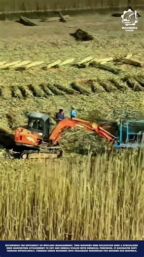 Excavator Reed Harvesting Machine Innovation for high-efficiency farming management and clearing