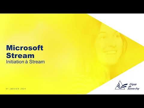 Initiation à Microsoft Stream