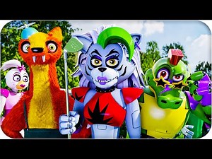FNAF: Security Breach Animatronics Playing Golf with Willy the Weasel