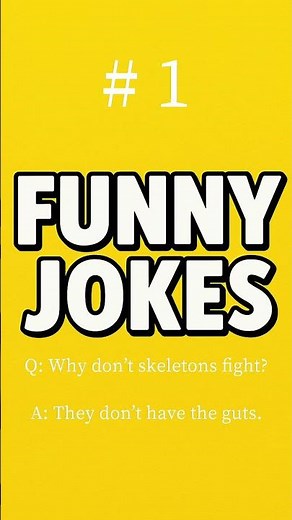 30 Funny Q&A Jokes, #1