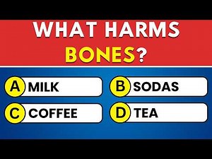 Your Brain Is Sharp If You Get 10 Right! 🧠 50 Human Body Quiz Questions!