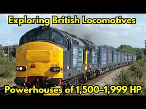 Exploring British Rail's Type 3 Locomotives: Powerhouses of 1,500–1,999 HP #locomotive #britishrail