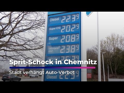 Fuel shock in Chemnitz - city imposes car ban