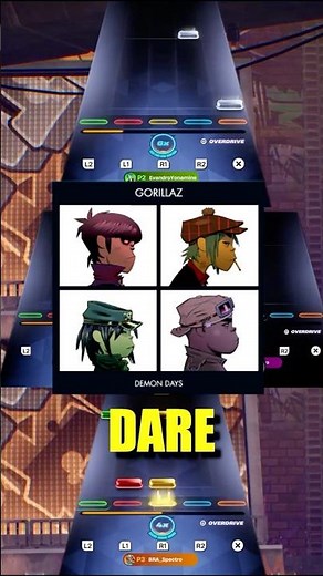 DARE by Gorillaz ft. Shaun Ryder & Roses Gabor