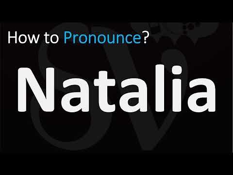 How to Pronounce Natalia? (CORRECTLY)
