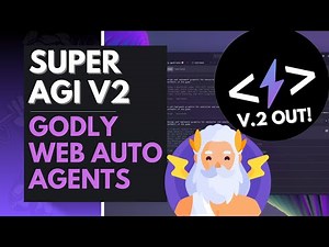 SuperAGI V.2 NEW UPDATE - Deploy GODLY Autonomous Ai Agents on the WEB!